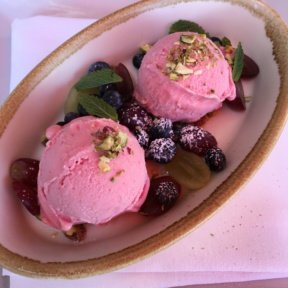 Gluten-free ice cream from Locanda del Lago